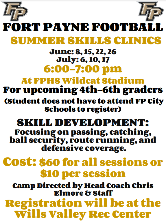  FP Football Summer Skills Camp